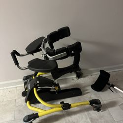 Small Yellow Mustang Gait Trainer
