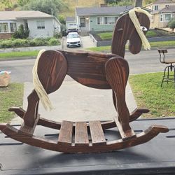 AMISH ROCKING HORSE