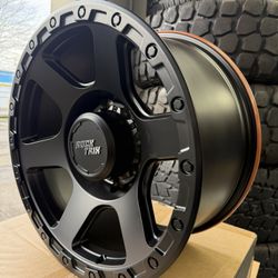 18” RockTrix Wheels 8x165.1 (Ram / Chevy / GMC) – New Set of 4