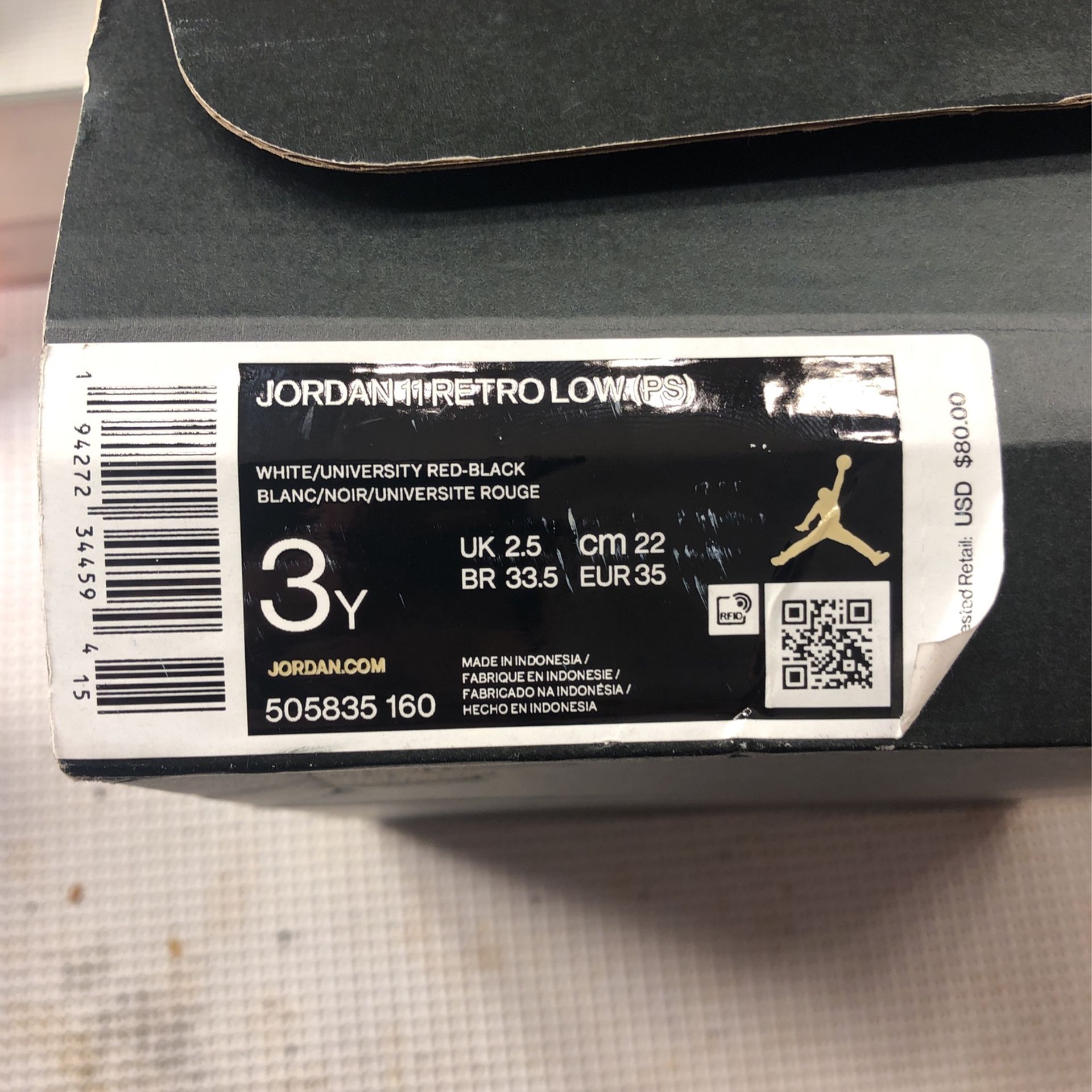 Jordan 11 Retro Low (PS)