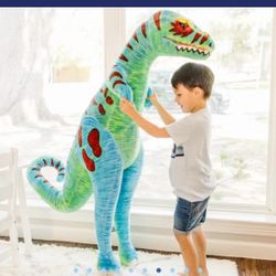 Melissa & Doug Jumbo TRex Dinosaur Stuffed Animal 

