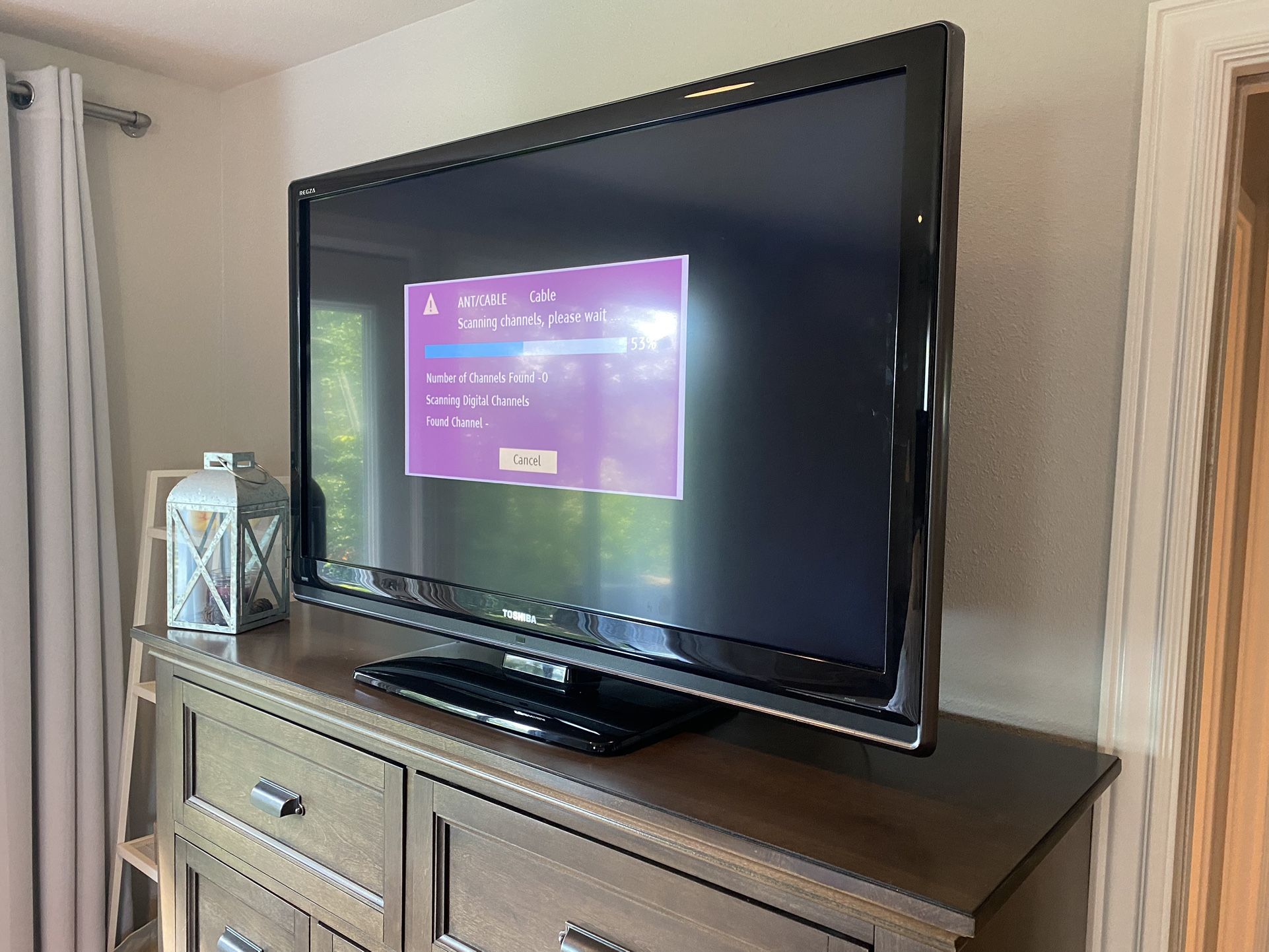 46 Inch Toshiba Color Television - Excellent Condition
