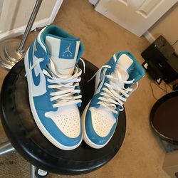 Nike Air Jordan 1 Mid Aquatone