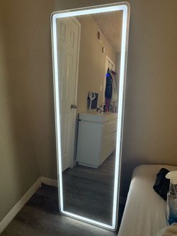 Full Length LED Lighted Floor Mirror