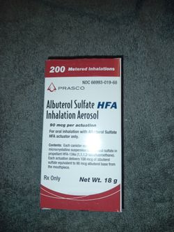 Albuterol Inhalation