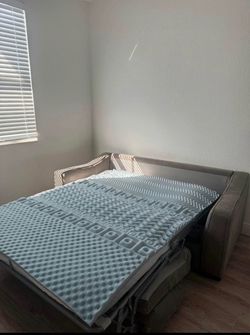 Grey Memory Foam Sofa Sleeper
