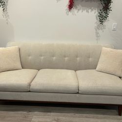 Couch, Rooms To Go, White/sand Color