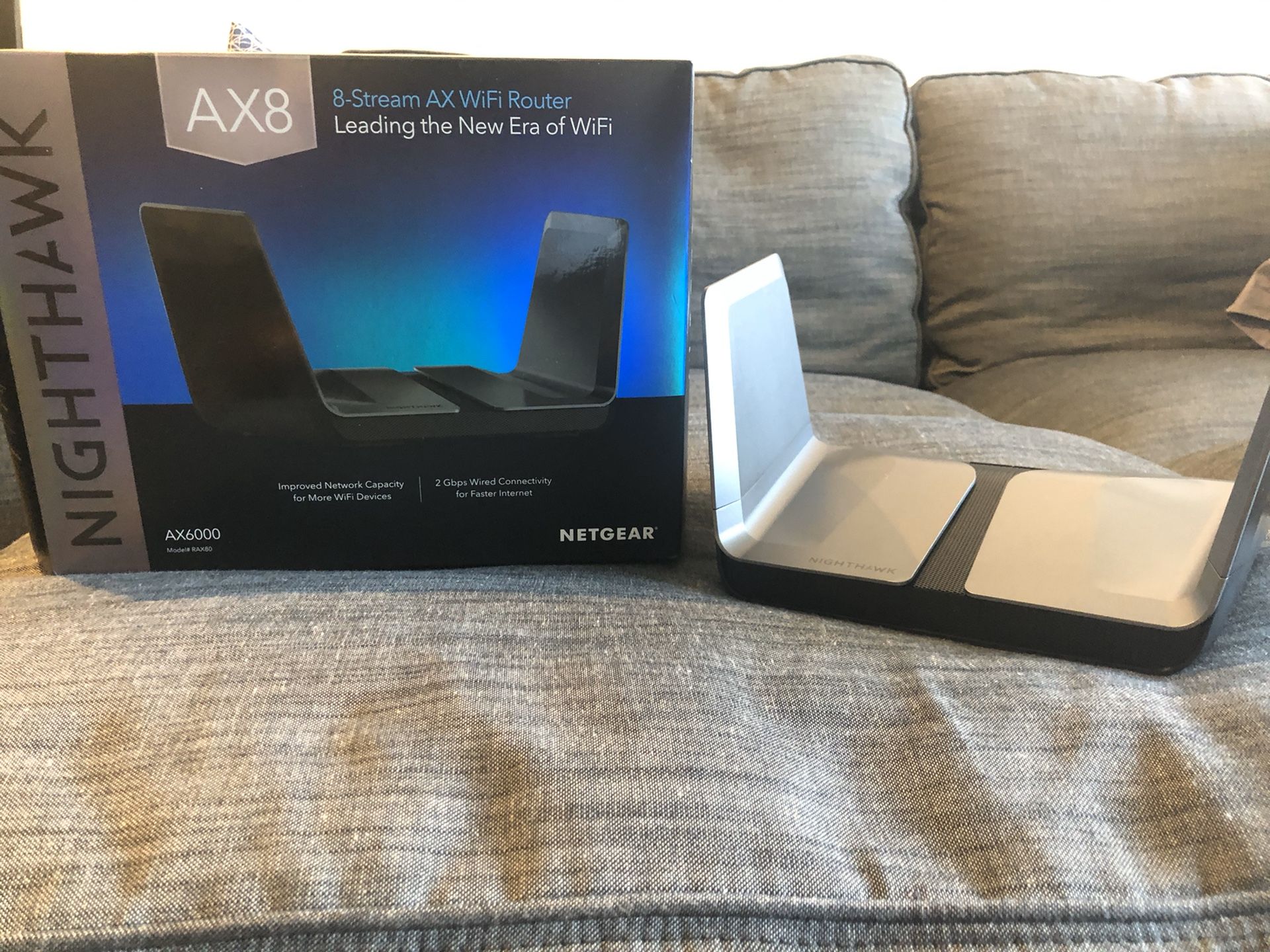 Nighthawk AX8 8-Stream Wi-Fi 6 Router (AX6000) for Sale in Herndon, VA ...