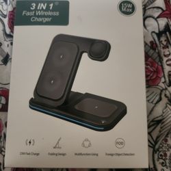 New! 3 In 1 Fast Wireless Charger