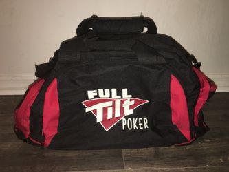 FULL TILT POKER OFFICIAL DUFFLE BAG/BACKPACK