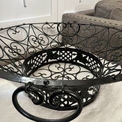 Big Metal Basket 