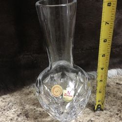 JARRON DE CRISTAL ANTIGUO 
