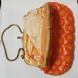 Purse Women/Vintage Handmade In Japan Beaded Purse/ Made In Hong Kong 