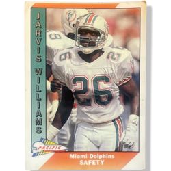 1991 Miami Dolphins Safety Jarvis Williams Pacific #279