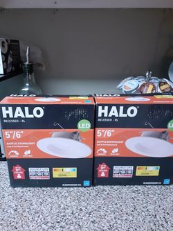 Halo LED ceiling lights