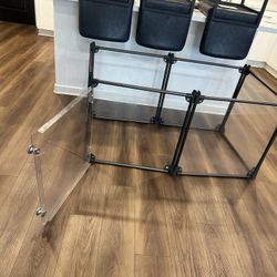 Acrylic Dog Cage 