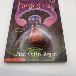 FANGS-GIVING by DIAN CURTIS REGAN BRAND NEW PAPERBACK BOOK