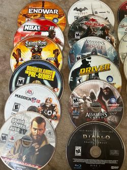 PS3 games all for