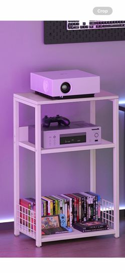 YAHARBO White Bookshelf,3 Tier Book Shelf with Legs, 7 Cube Minimalist Bookcase,Storage Organizer Shelves Display Bookcases for Bedroom,Living $40