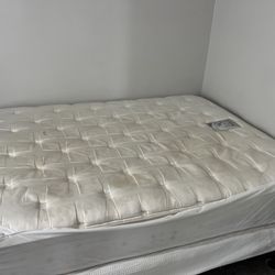 Queen Mattress, Box Spring And Frame Bundle