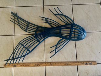 Fish Wall Art Sculpture, large pillows