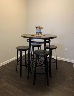 High Top Table With Chairs