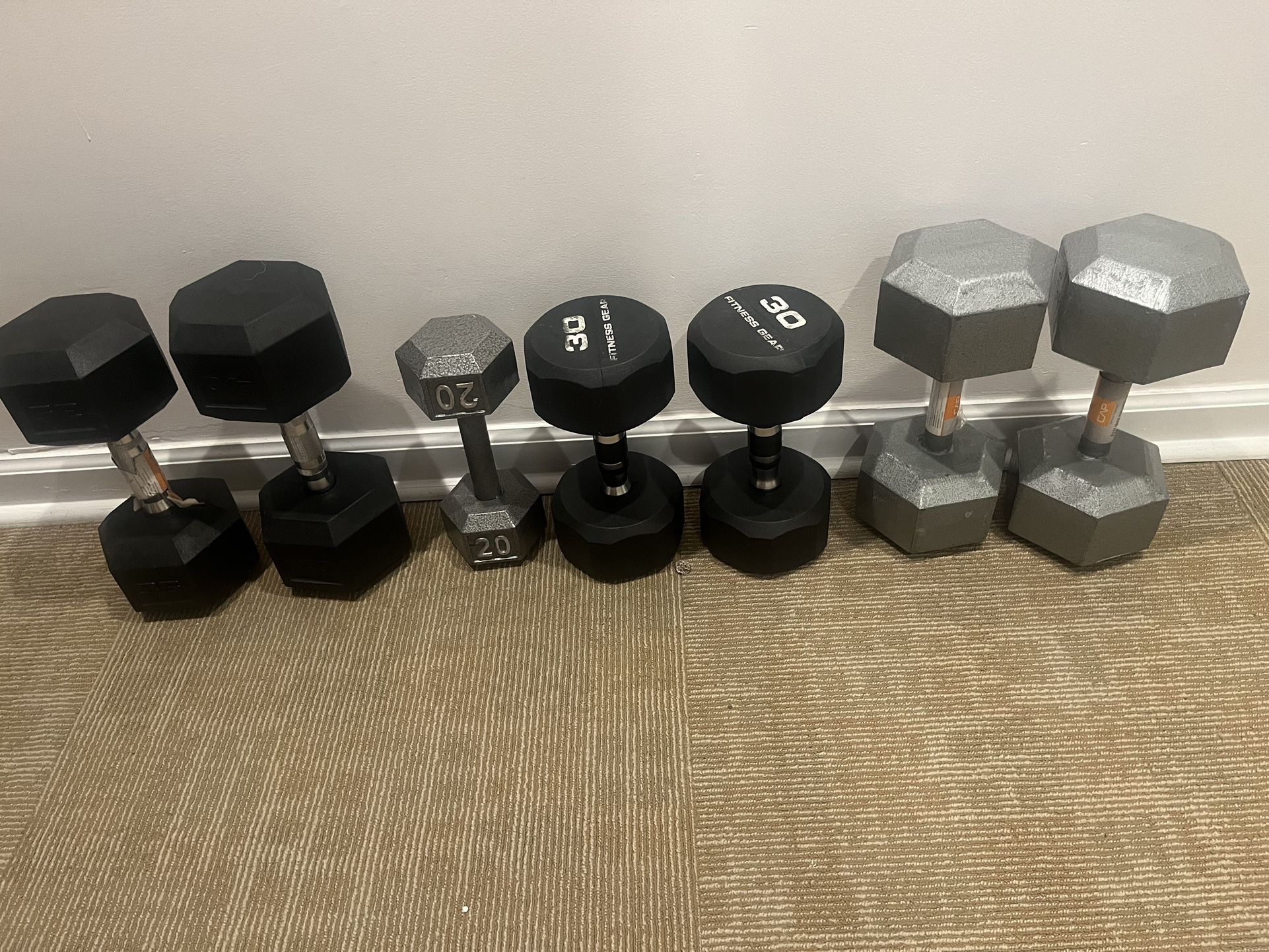 Dumbbells (full Set Or Dm For Dumbbell Single Request) for Sale in Raleigh, NC OfferUp