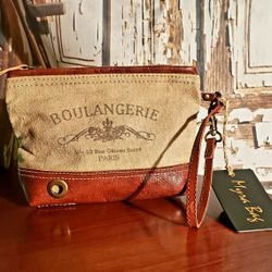 NWT Boulangerie Wristlet, Myra Bag