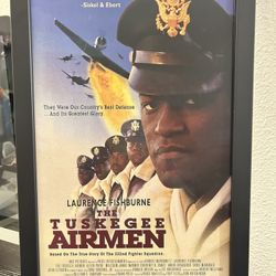    The Tuskegee Airmen Framed Poster Movie Custom At Michaels Wall Home Decor 13x19