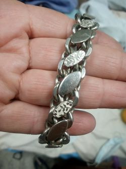Silver bracelet