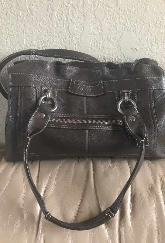 COACH purse- Brown leather