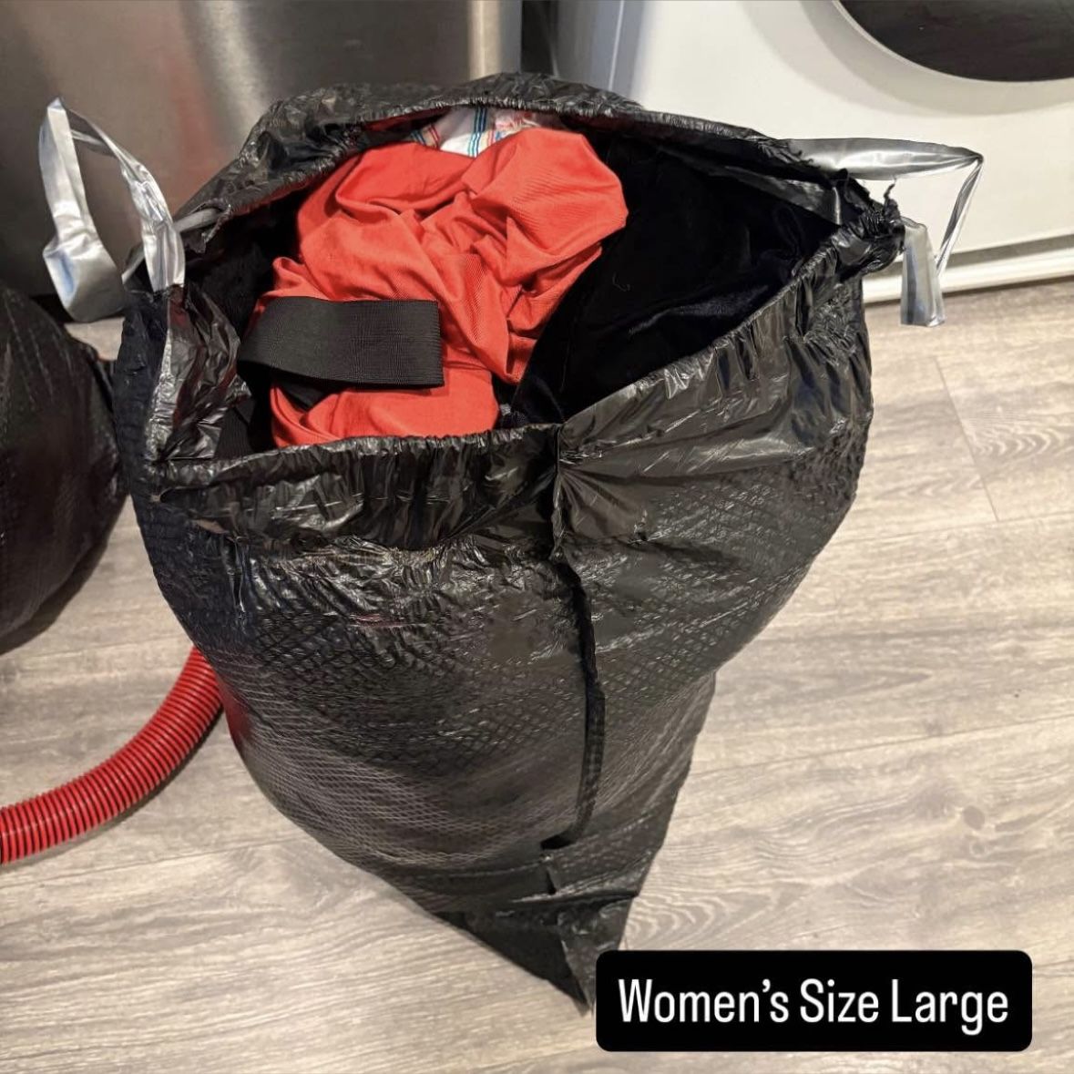 Large clothing closet clean out