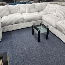 Extra Large Plush Sectional Same Day DELIVERY