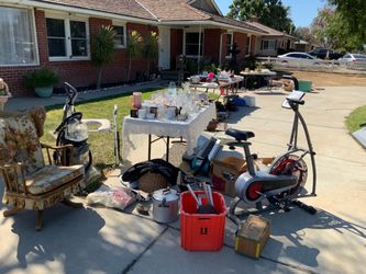 Yard sale leftovers free, free, free all free
