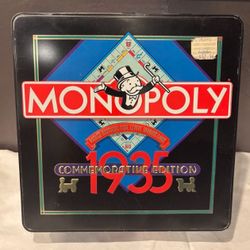 Monopoly Game 1935 Commemorative Edition Vintage Complete