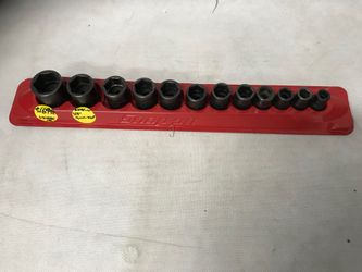 Snap-on socket set