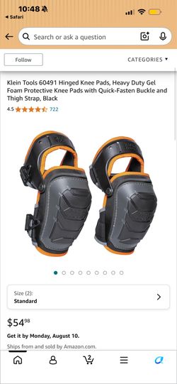 Klein hinged knee pads