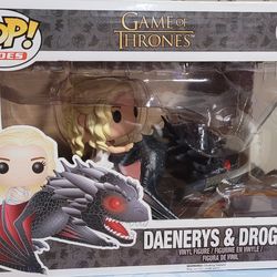 2016 funko Pop Game of thrones Daenerys & drogon