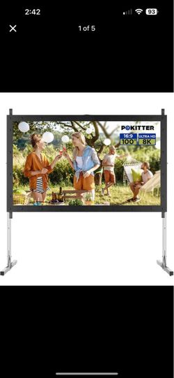 Projector Screen with stand