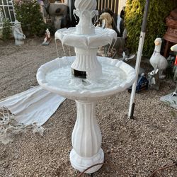5-piece Fiberglass Water Fountain w/ Water Pump