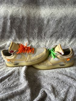 Nike off-white x Nike Air Force 1 low The Ten sample size 10