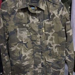 Small Woman’s Camo Jacket
