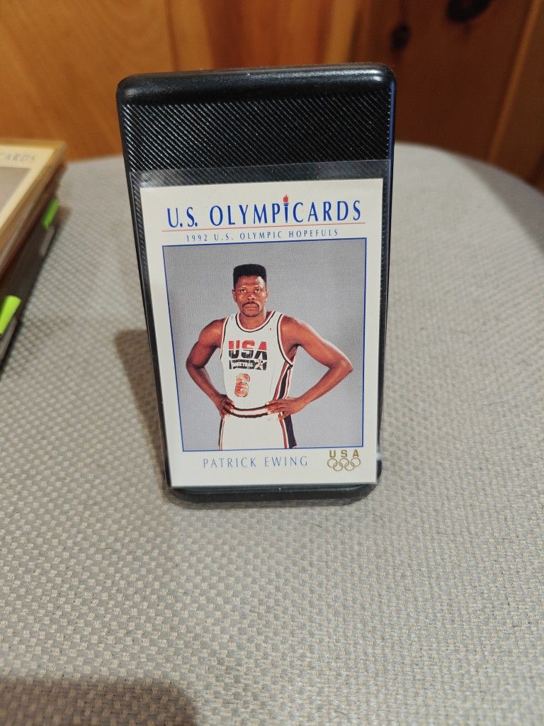 Patrick Ewing USA Olympic Card (Rare)