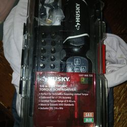Husky Electronic torque screwdriver