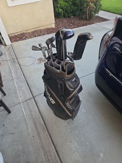 Ping Golf Bag with Full Set of Clubs