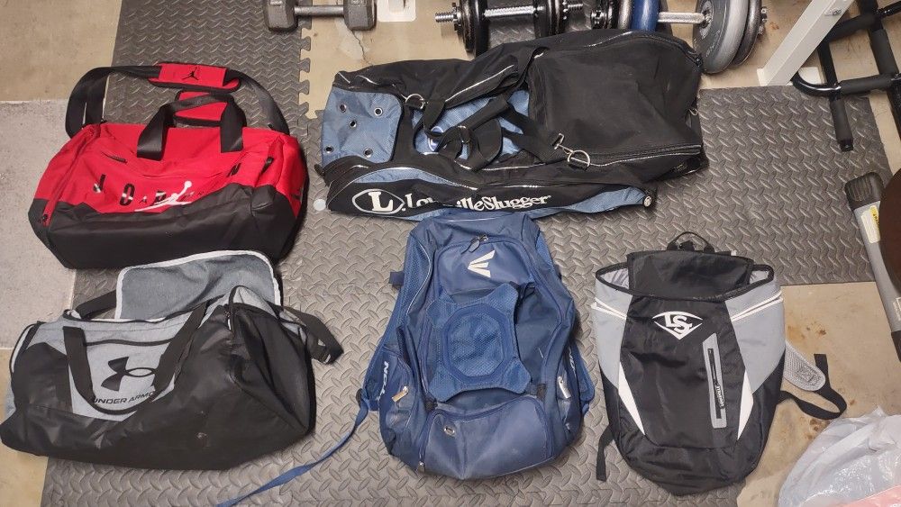 Sports Basketball and Baseball Bags