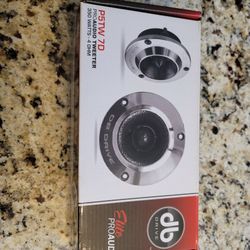 Brand New DB Drive Pro Audio 3" Bullet metal tweeters car speakers stereo audio