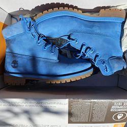 ❗️SET Of 9 ‼️ Timberland Premium 6" Medium  Nubuck Waterproof Boots Only One Size 4 M/M 