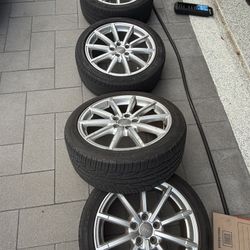 Audi 18 Inch Wheels With 245/40 R18 Tires