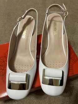 Brand New White Andrea shoes